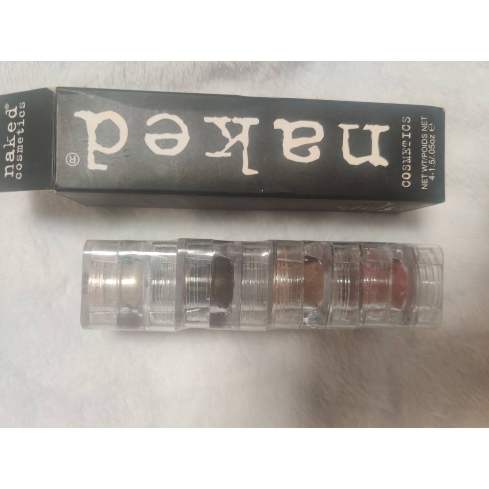 Naked Cosmetics 4-Stack Mica Pigment Set Neutral Shimmer Loose Eyeshadow New